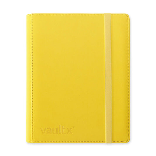 Vault X 9-Pocket Exo-Tec® Strap Binder - Sunrise Yellow