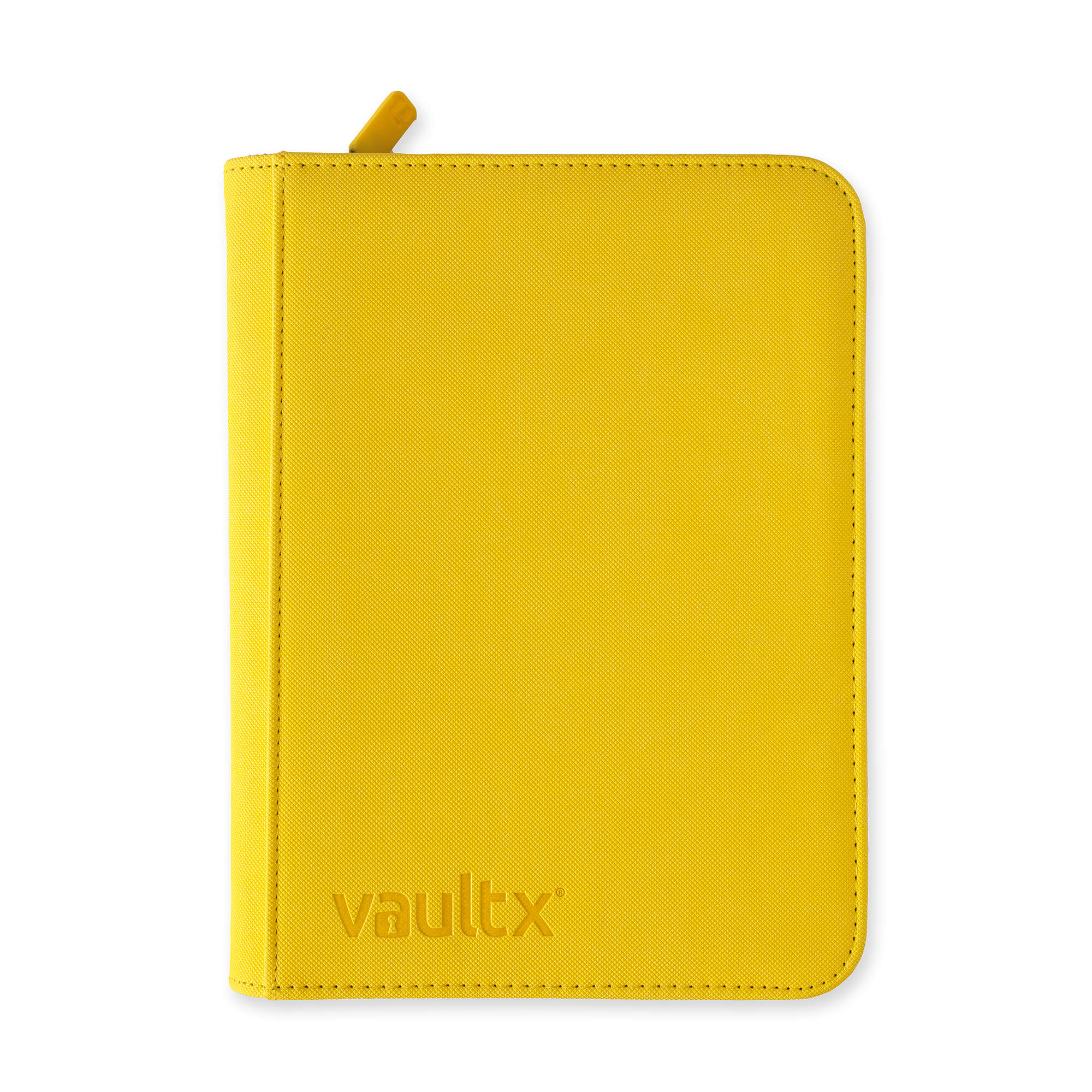 Vault X 4-Pocket Exo-Tec® Zip Binder - Sunrise Yellow