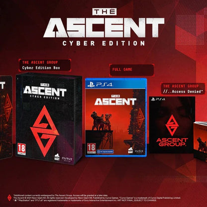 PS4 The ascent Cyber Edition - USADO