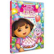 DVD Dora A Exploradora A Grande Festa De Aniversário Da Dora - USADO