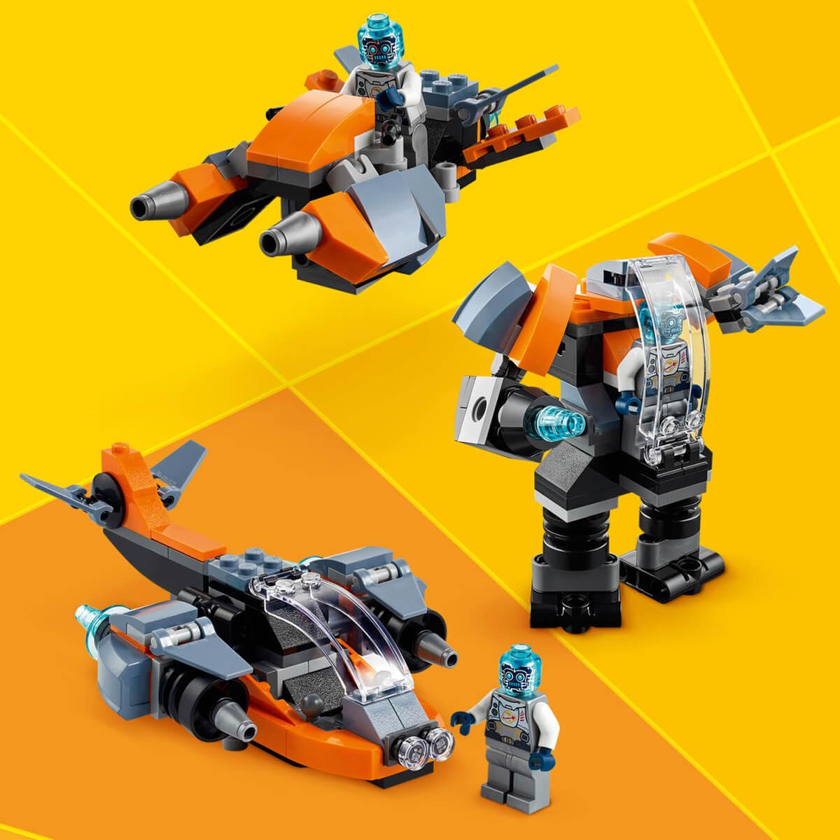 LEGO Creator Cyber Drone - 31111 - NOVO