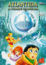 DVD Atlantida A Cidade Submersa - Usado