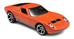 Hot Wheels - '71 Lamborghini Miura SV - Orange - HCV34 - HW Exotics