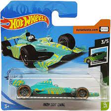 2020 Hot Wheels Indy 500 Oval HW Speed Blur 3/5 25/250 GHD34 (SHORT CARD)