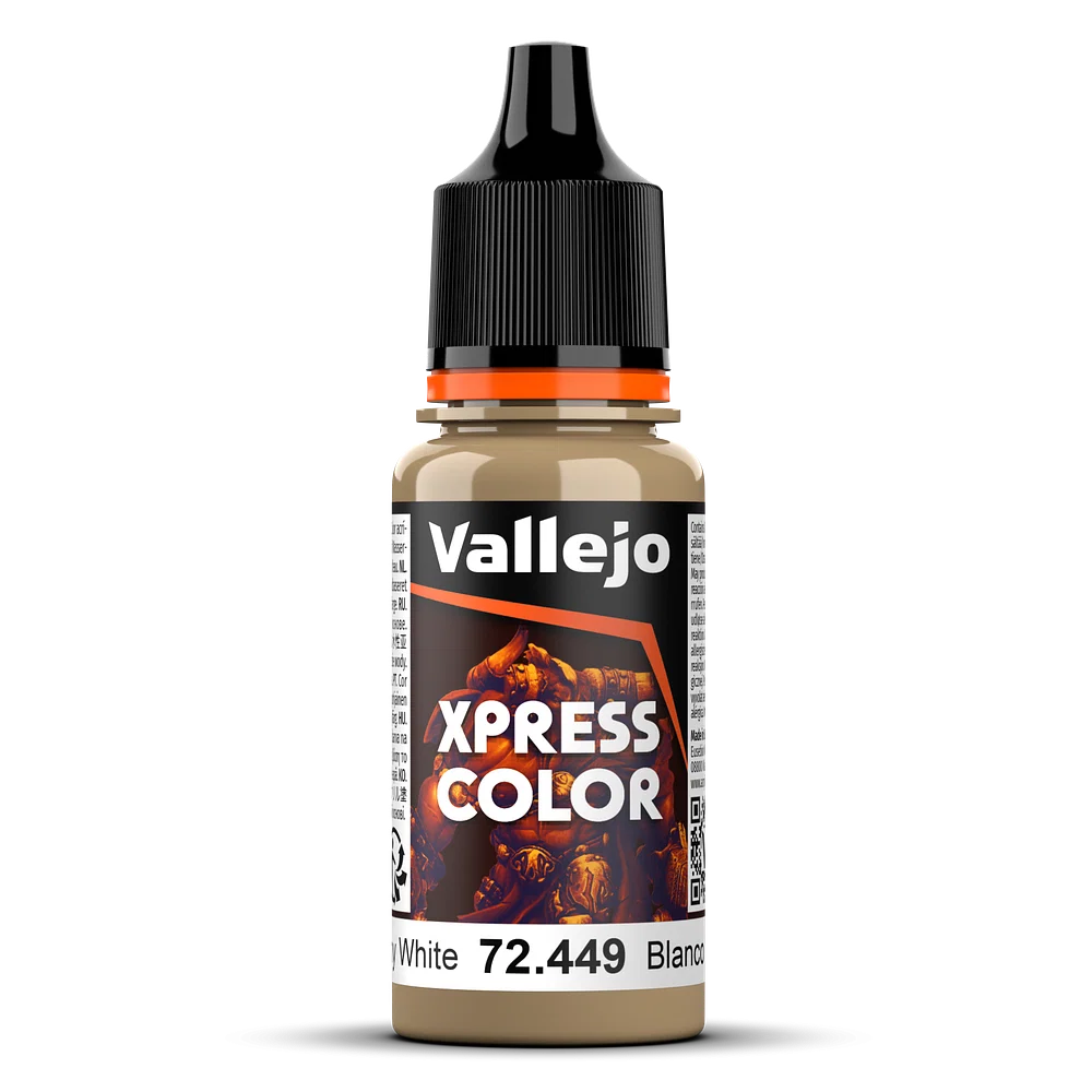 Vallejo 18mm Vallejo Xpress Color Mummy White