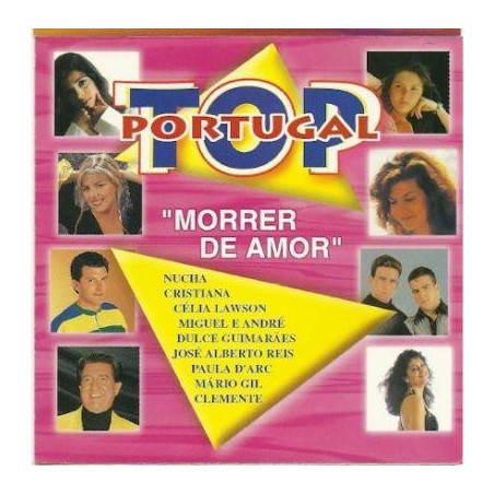 CD - TOP PORTUGAL - "MORREU DE AMOR" - USADO