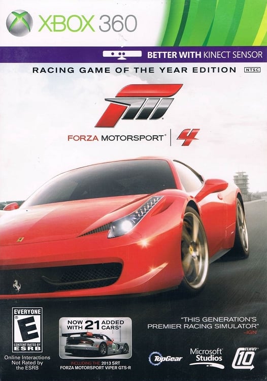 XBOX 360 Forza Motorsport 4 - USADO