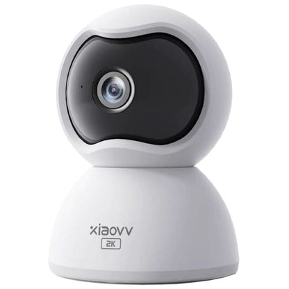 Xiaovv Q2 3 MP 2K WiFi Night Vision Branco Camera de Vigilancia