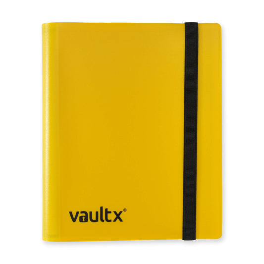 Vault X 4-Pocket Strap Binder - Yellow