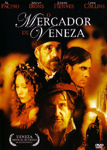DVD O Mercador de Veneza - NOVO