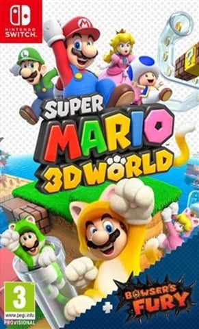Switch Super Mario 3D World + Bowser's Fury - USADO