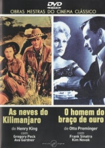 DVD As Neves do Kilimanjaro 1952 /O Homem do Braço de Ouro 1955 - USADO