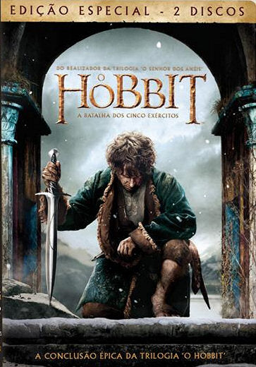 DVD O Hobbit: A Batalha dos Cinco Exércitos Italiano - USADO