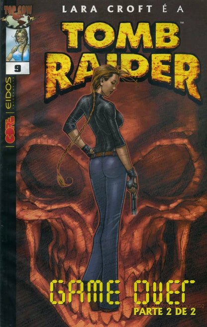 LIVRO BD COLEÇÃO LARA CROFT TOMB RAIDER 12 VOLUMES - USADO