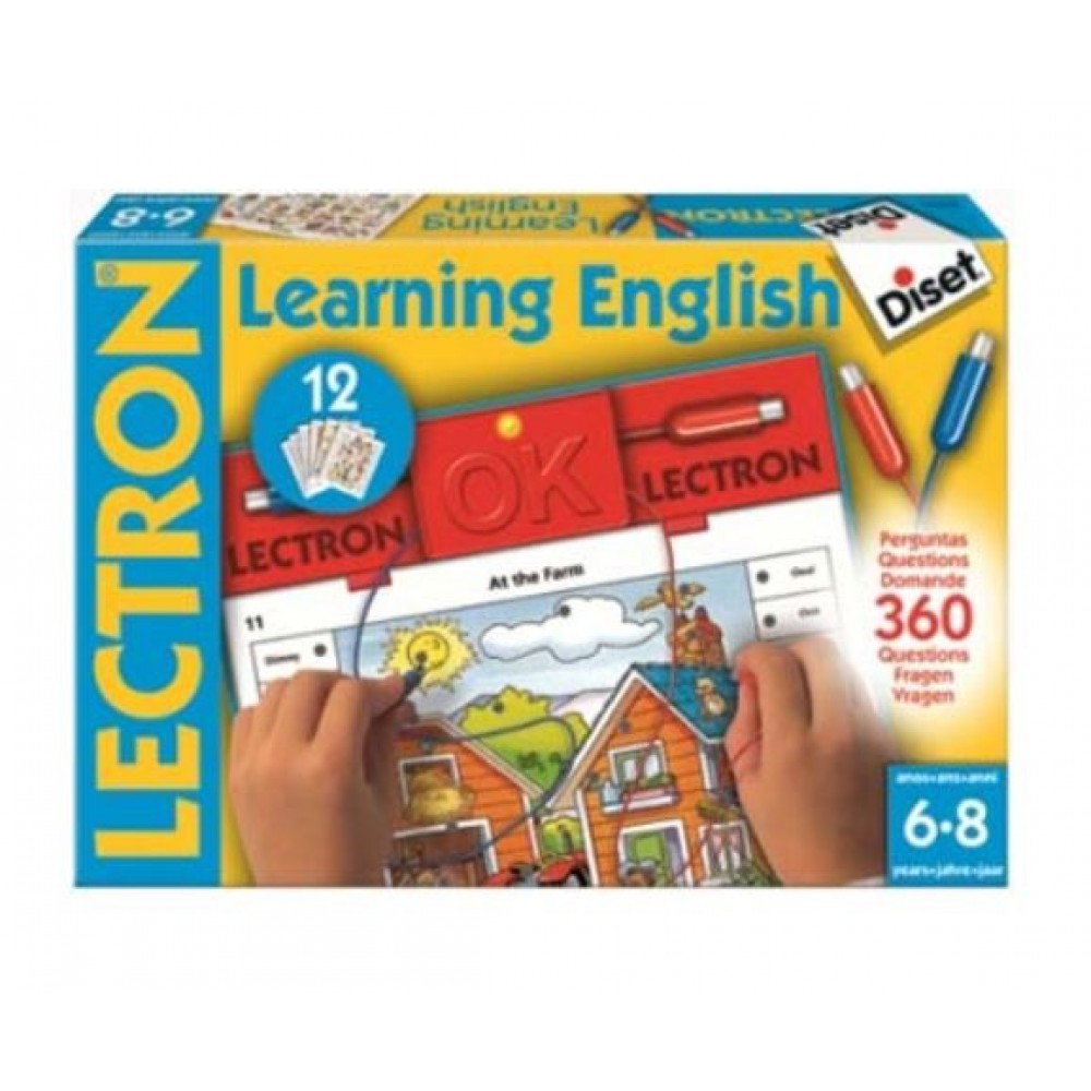 JOGO LECTRON LEARNING ENGLISH DISET - USADO