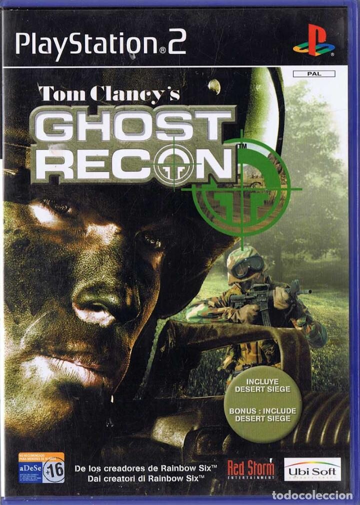 PS2 TOM CLANCYS GHOST RECON - USADO