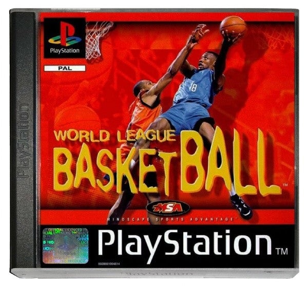 PS1 WORLD LEAGUE BASKETBALL - USADO