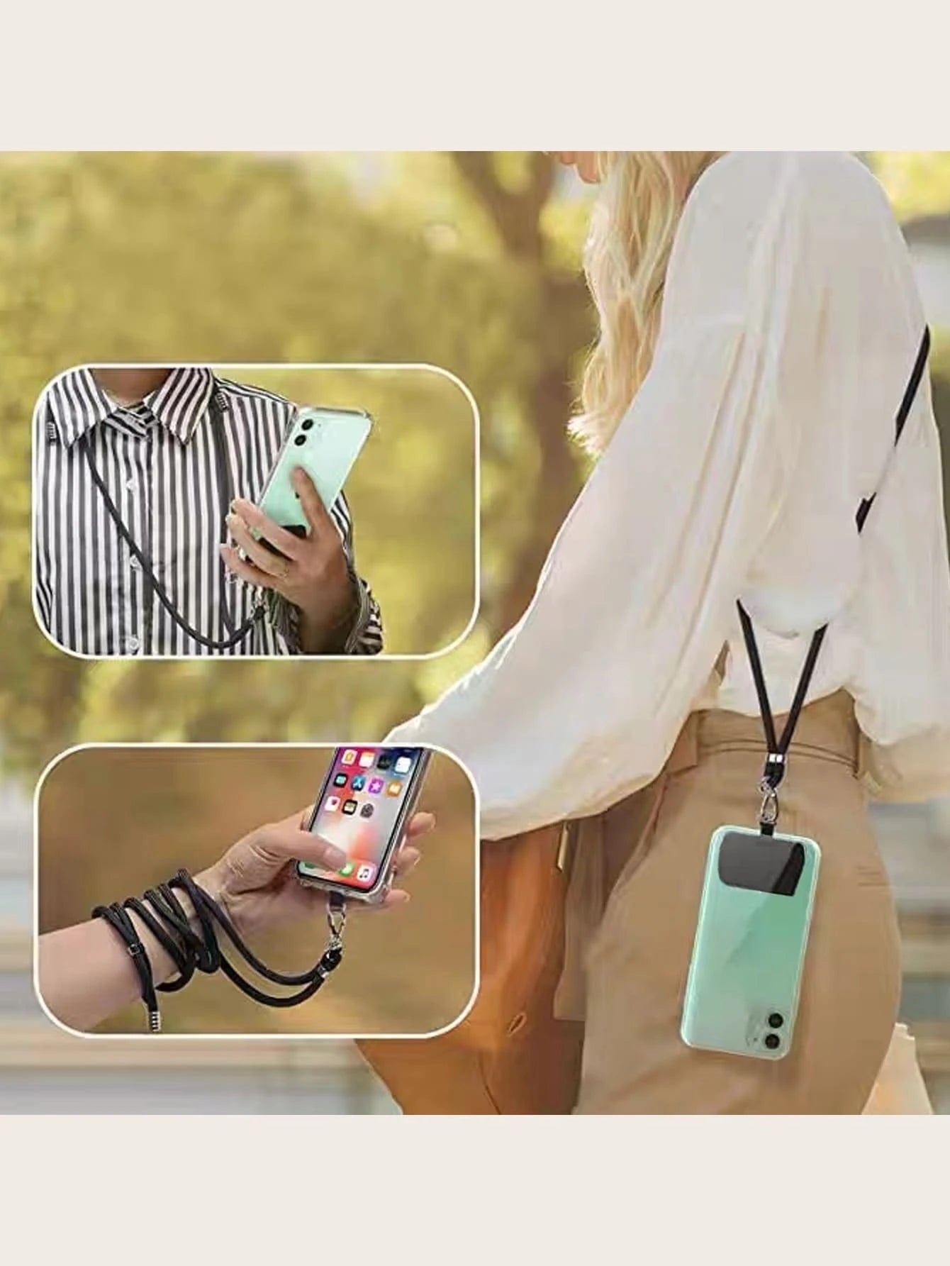 Fita Lanyard Universal Vermelho