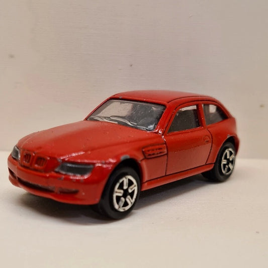 Diecast Model Car 1:64 Majorette BMW Z3 Coupe Red REF:244-226.S – LOOSE