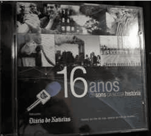 16 Anos TSF ‎– Os Sons Da Nossa História - USADO