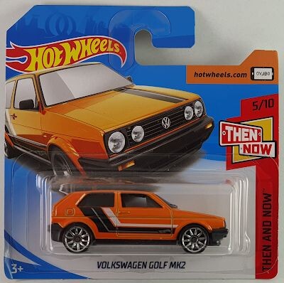 Hot Wheels 2018 Then And Now Series #95 Volkswagen Golf MK2 FXJ92