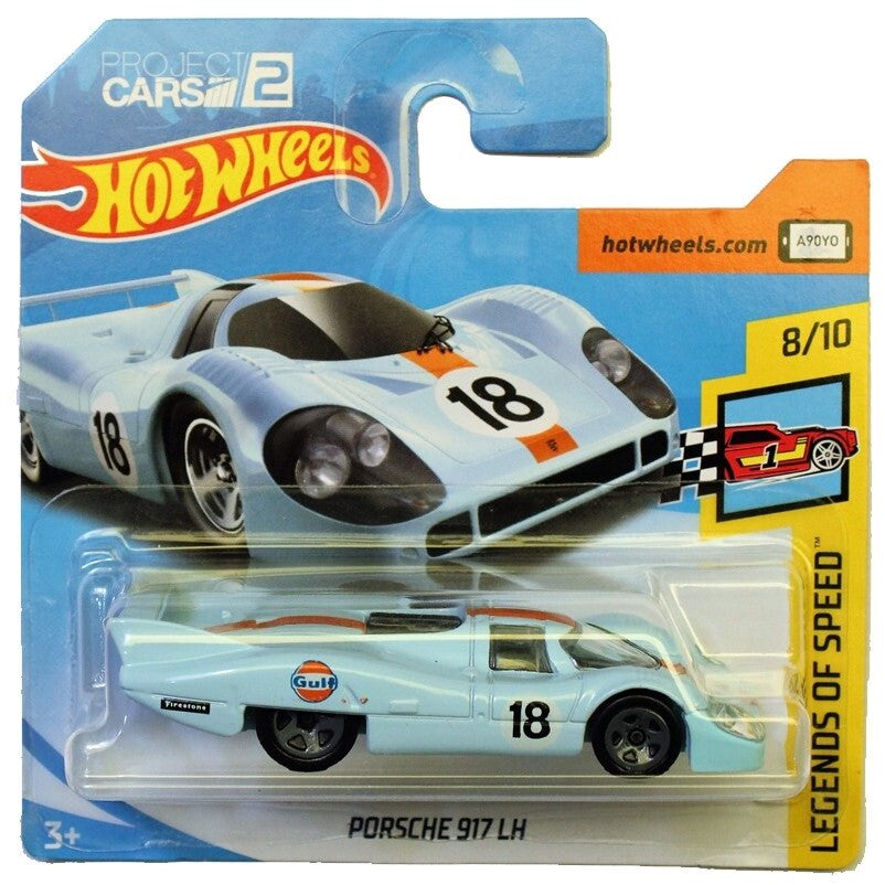 HOT WHEELS Porsche 917 gulf LH. 2018 HW 124/365 Legends of Speed. FJV93