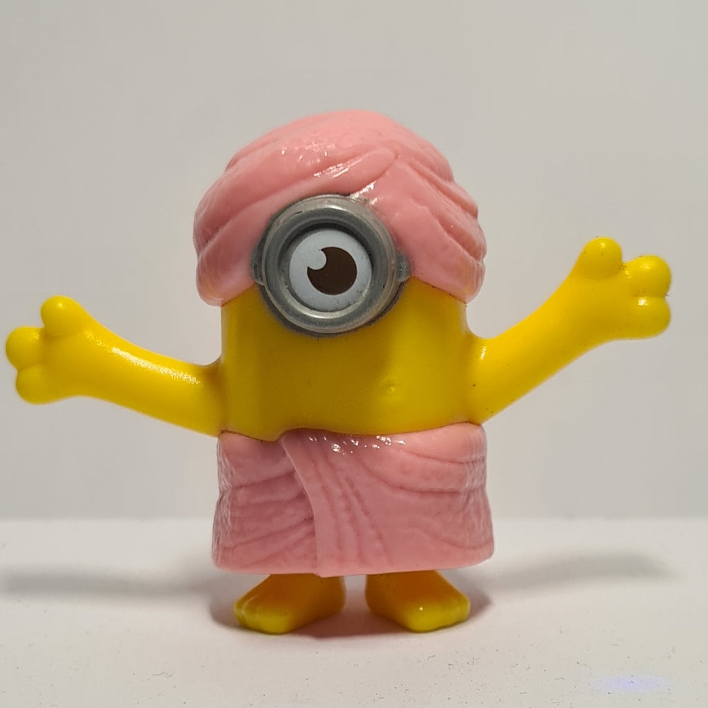 Minion #91 Pink Towel Robe 2020 McDonalds - USADO