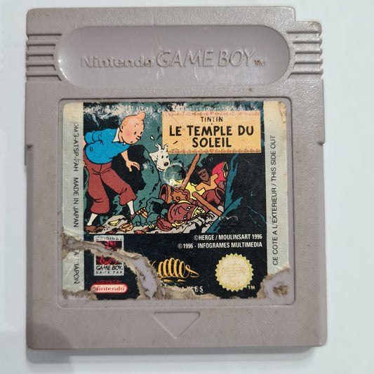 Gameboy TinTin Le Temple du Soleil - USADO