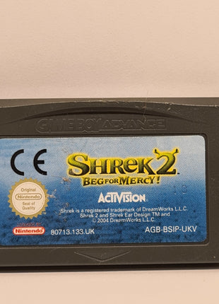 Shrek 2 Beg for Mercy Nintendo Game Boy Advance - USADO