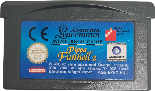 GBA Alexandra ledermann adventures the gallop Pippa Funnell 3 - USADO