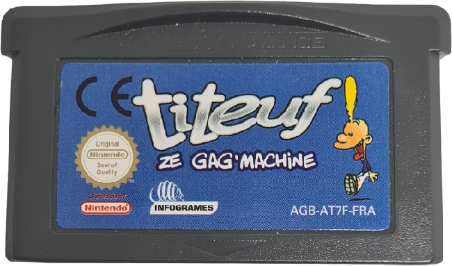 GBA Titeuf Ze Gag MAchine - USADO