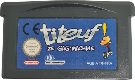 GBA Titeuf Ze Gag MAchine - USADO