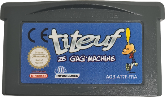 GBA Titeuf Ze Gag MAchine - USADO