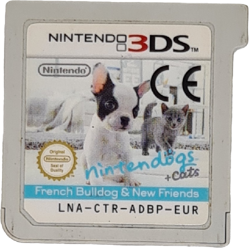 3DS Nintendogs & Cats French Bulldog - USADO