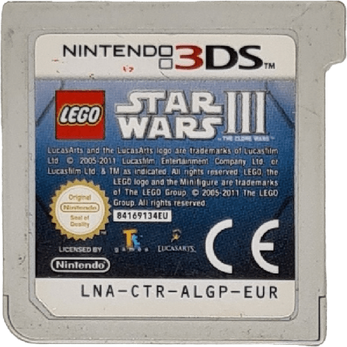 3DS Lego Star Wars 3: The Clone Wars -USADO