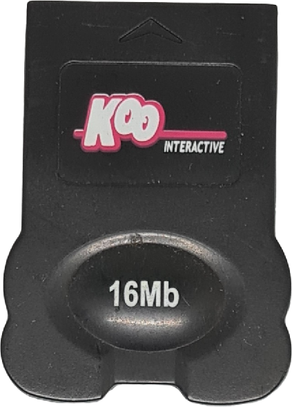 Gamecube Memory Card 16MB Koo - USADO