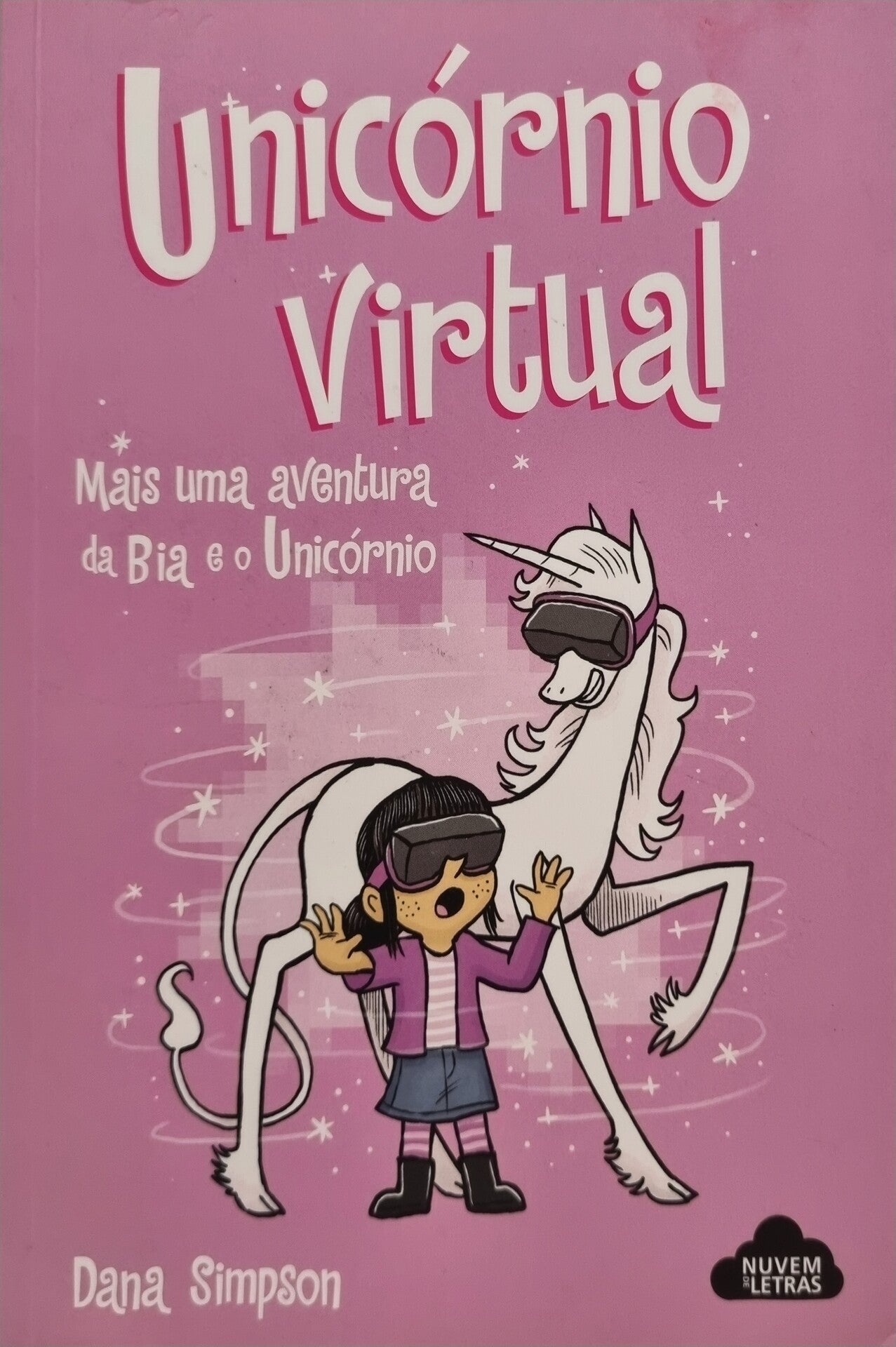 Bia e o Unicórnio - Unicórnio Virtual N.º 12 de Dana Simpson - USADO