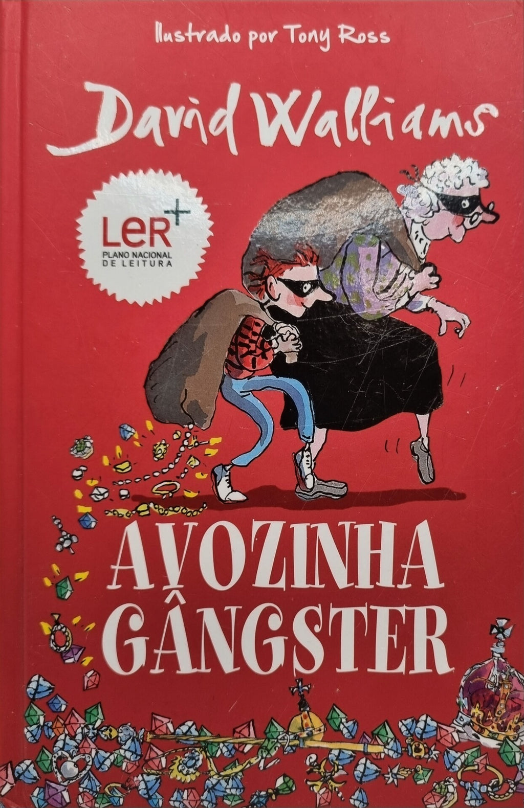 Avozinha Gângster de David Walliams; Ilustração: Tony Ross - USADO