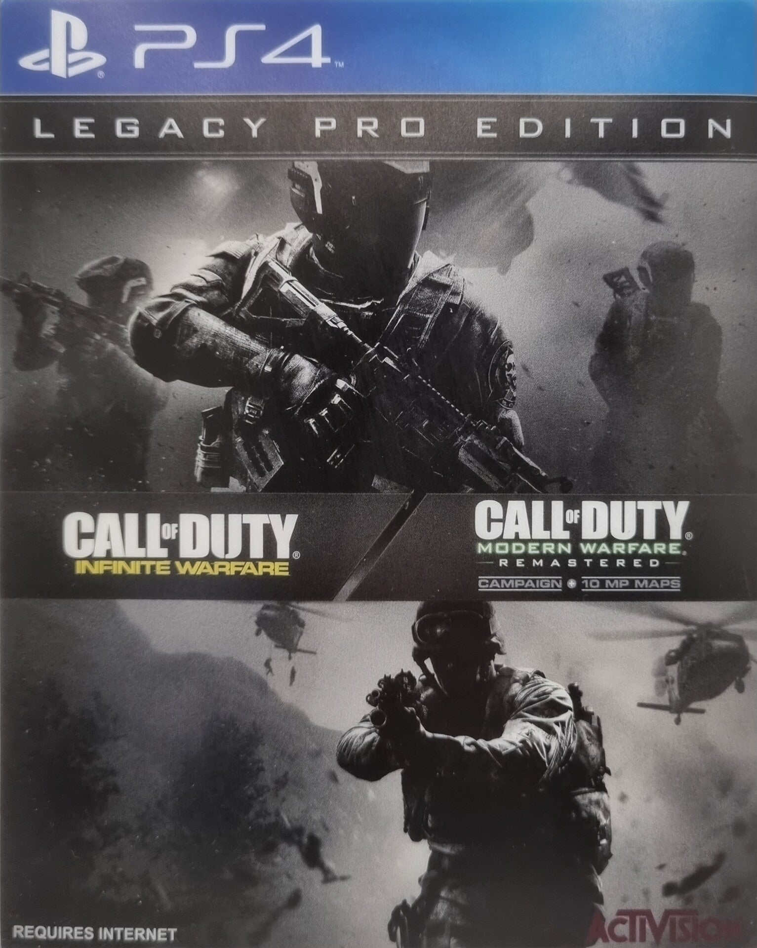 PS4 Call of duty Infinite Warfare Legacy Pro Edition SteelBook - USADO