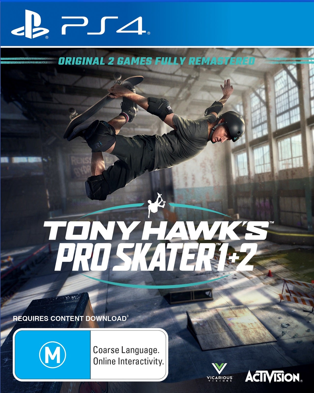 PS4 Tony Hawk's Pro Skater 1+2- USADO