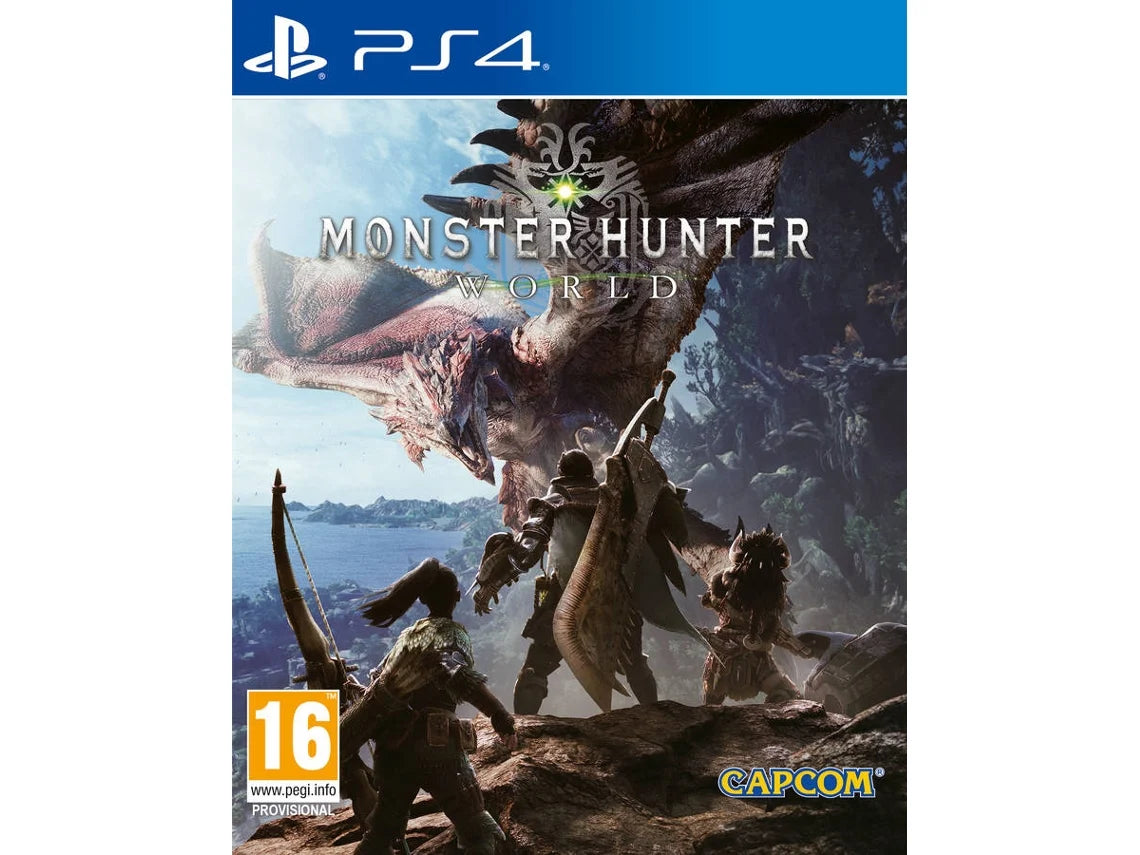 PS4 MONSTER HUNTER WORLD - USADO