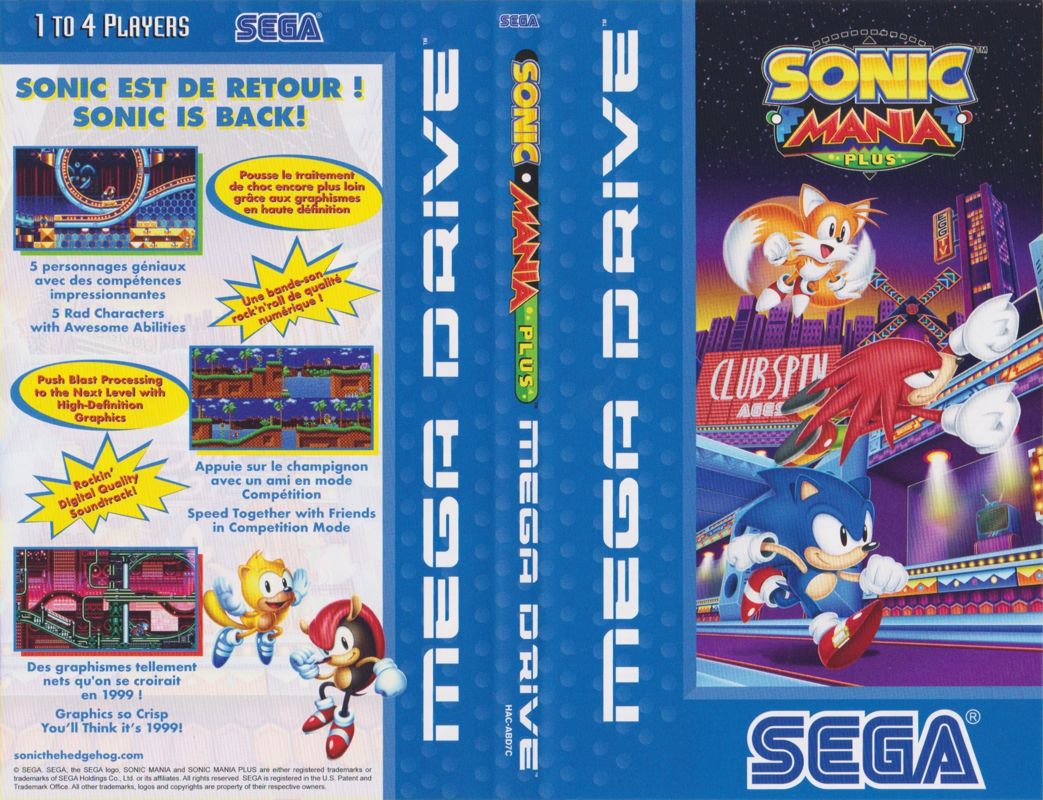 Switch Sonic Mania Plus - USADO