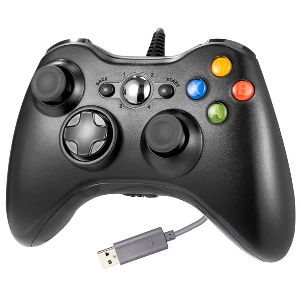 xbox 360 E PC Wirered Controller - NOVO