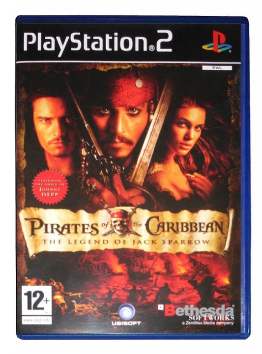 PS2 PIRATES OF THE CARIBBEAN THE LEGEND OF JACK SPARROW - USADO