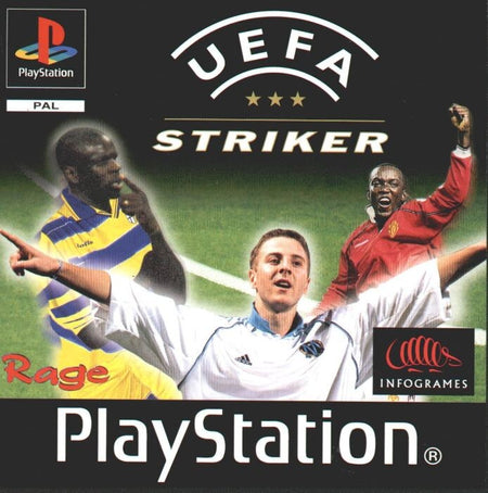 PS1 UEFA STRIKER - USADO