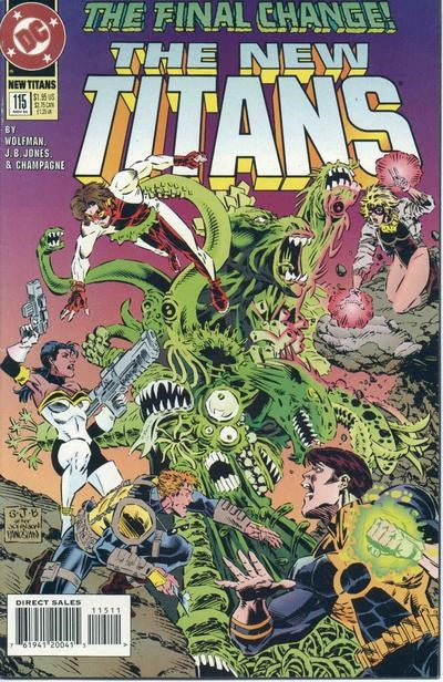 THE NEW TITANS #115 1988 DC Comics