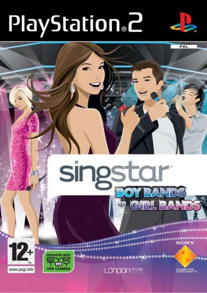 PS2 Singstar Boybands Vs Girlbands | PAL Playstation 2 - USADO