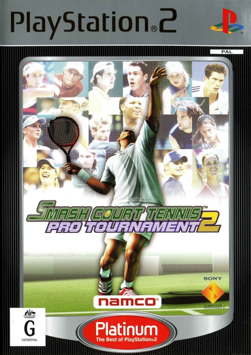 PS2 Smash Court Tennis Pro Tournament 2 Platinum - USADO