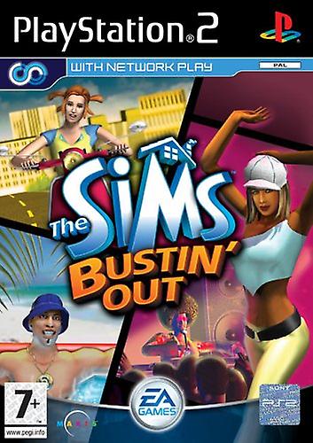 PS2 THE SIMS BUSTIN OUT - USADO