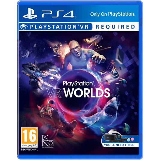 PS4 Playstation VR Worlds PSVR - USADO